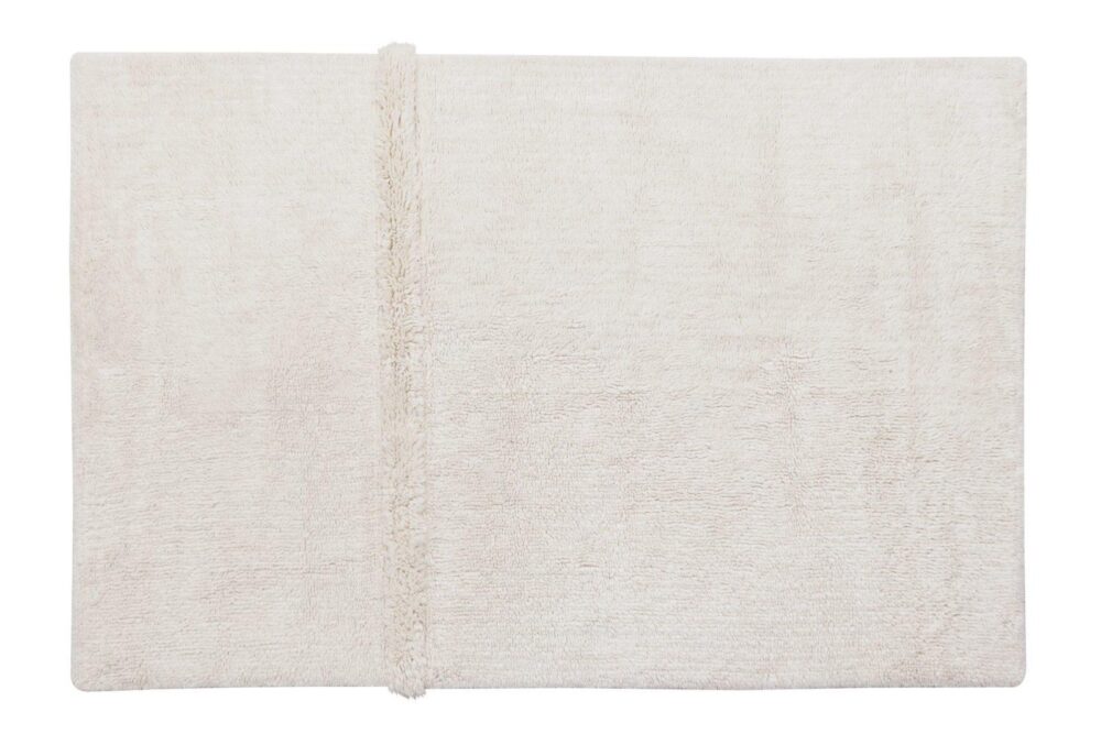 Wool rug Lorena Canals Tundra White 80x140 cm