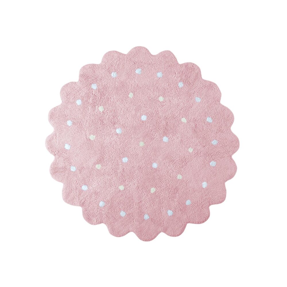 Rug Lorena Canals Little Biscuit Pink Ø140 Cm