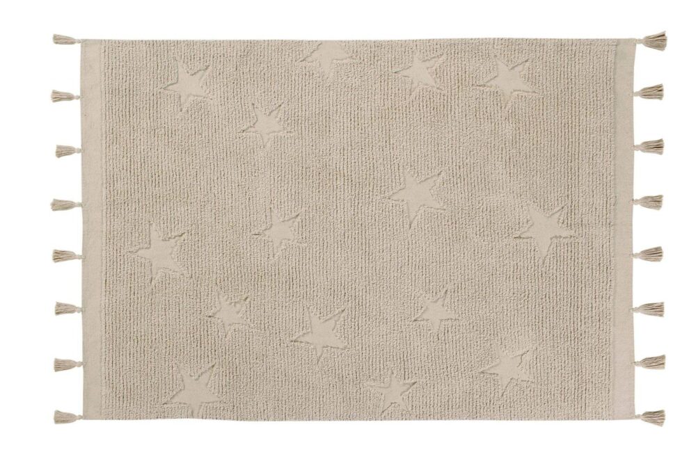 Rug Lorena Canals Hippy Stars Natural 120 x 175