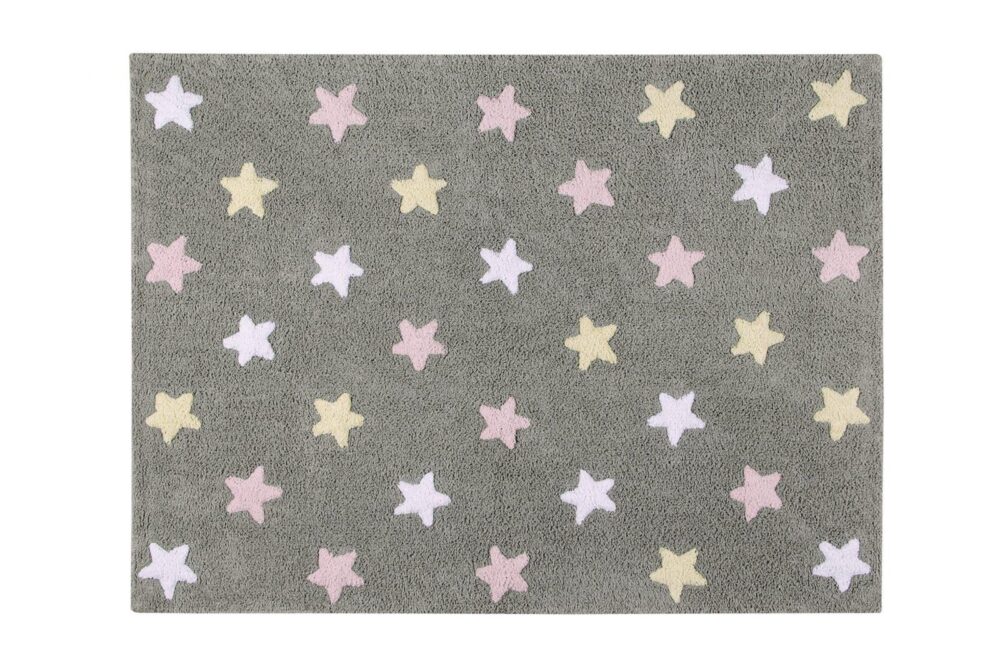 Rug Lorena Canals Tricolor Star Rosa 120 X 160