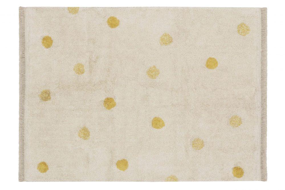 Rug Hippy Dots Natural Honey 120 X 160 cm