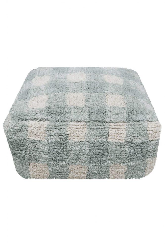 Pouf Lorena Canals Vichy Blue Sage 20 x 20 x 40 cm
