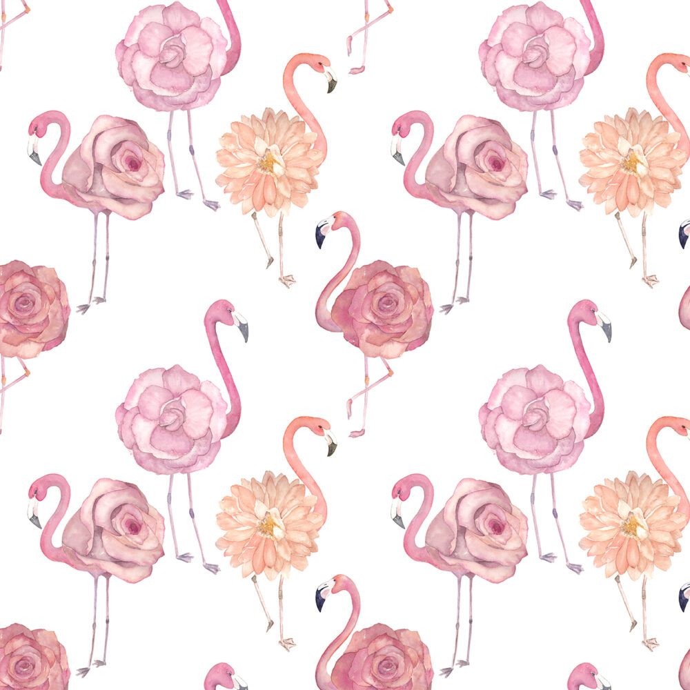 Flamingos - they are flowers