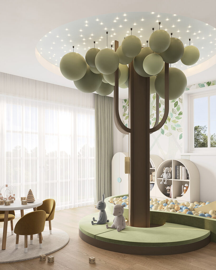 Playroom Interior Design Project 1055 - FeliFam