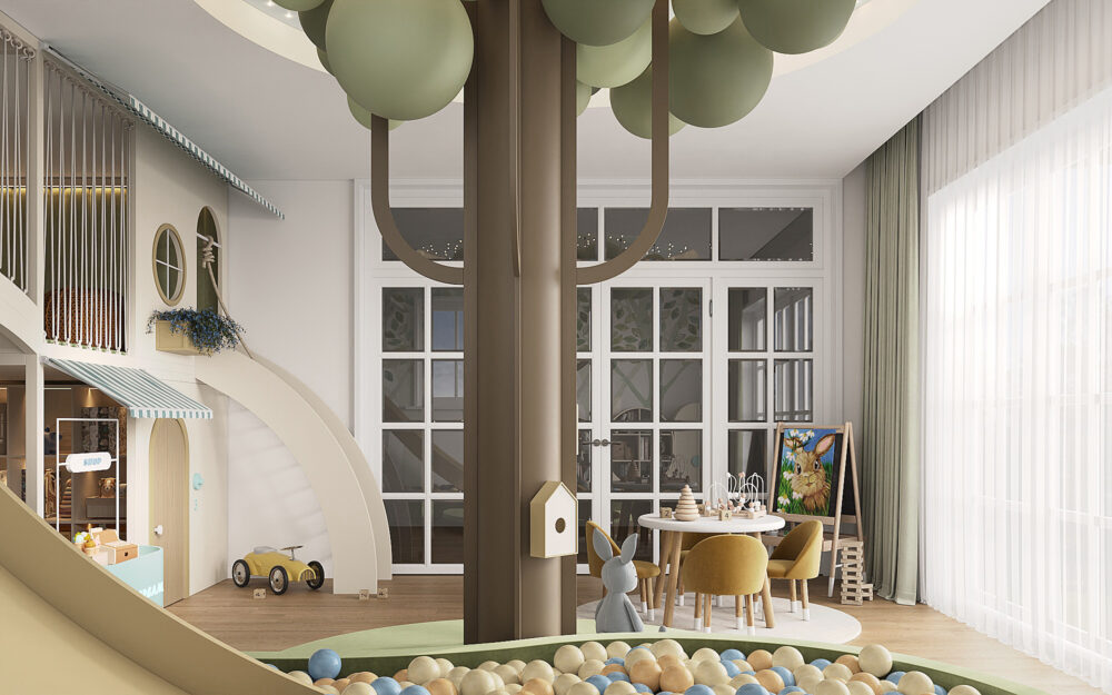 Playroom Interior Design Project 1055 - FeliFam