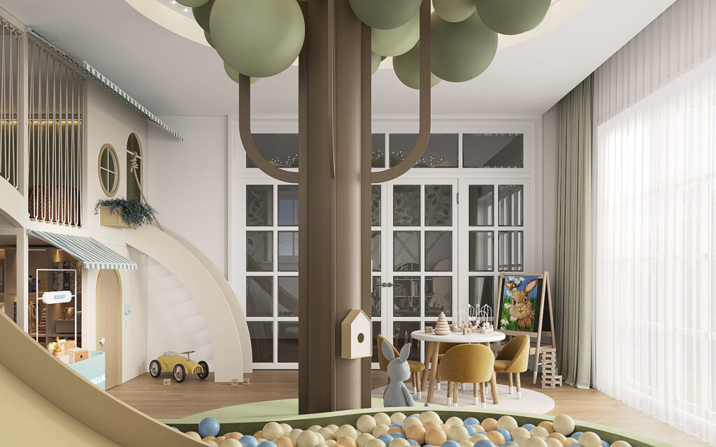 Playroom Interior Design Project 1055 - FeliFam