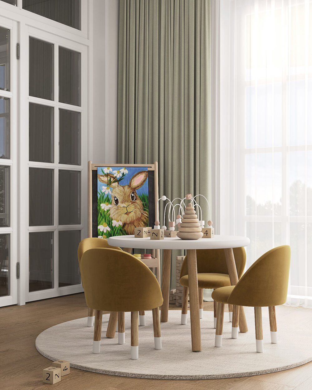 Playroom Interior Design Project 1055 - FeliFam