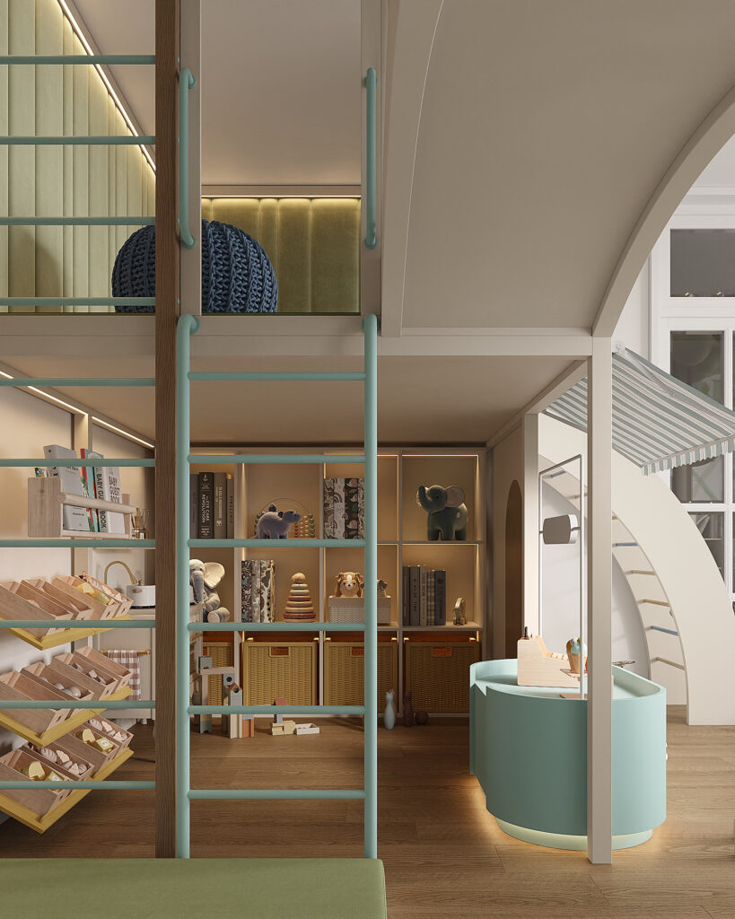 Playroom Interior Design Project 1055 - FeliFam