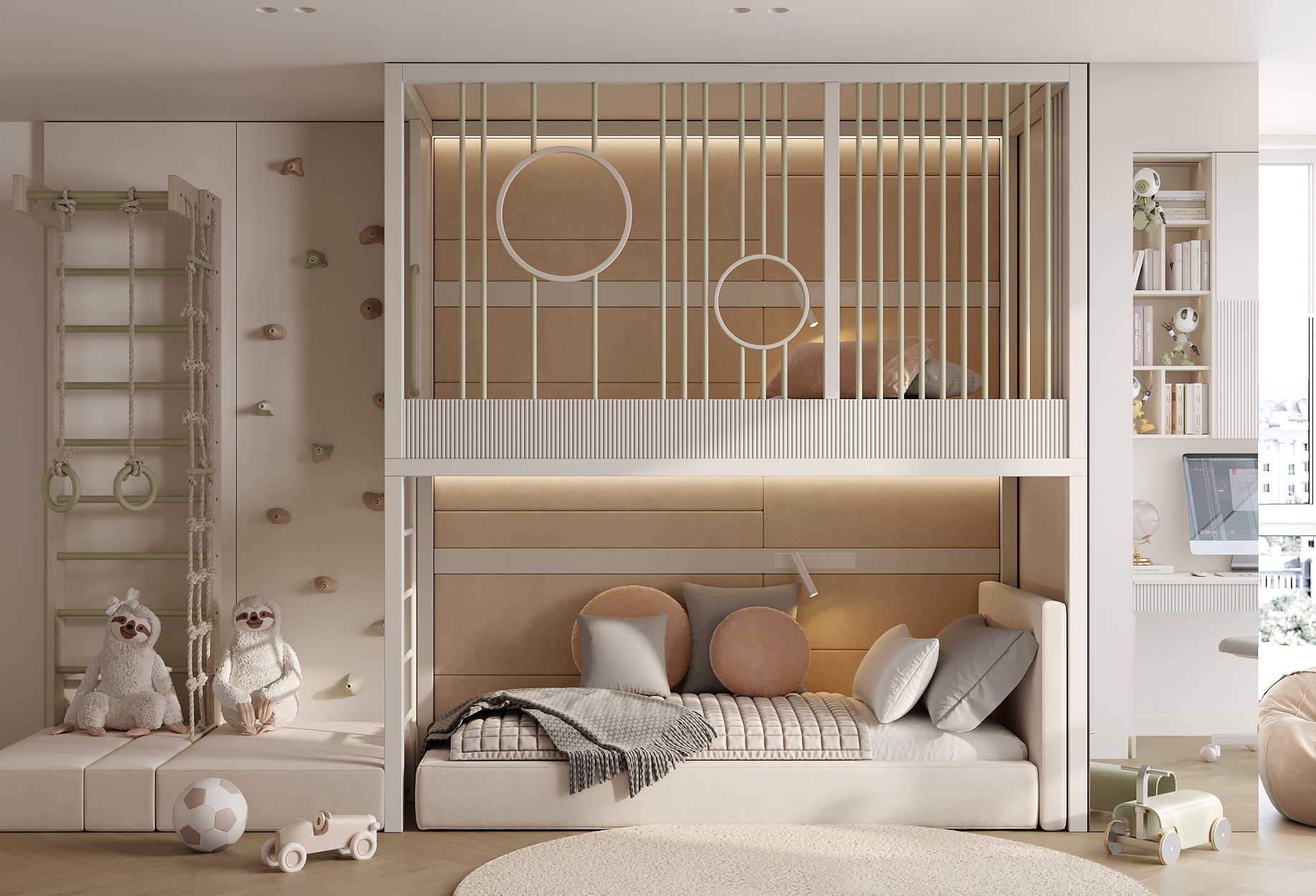 Kids’ Room Design Project for Two Children