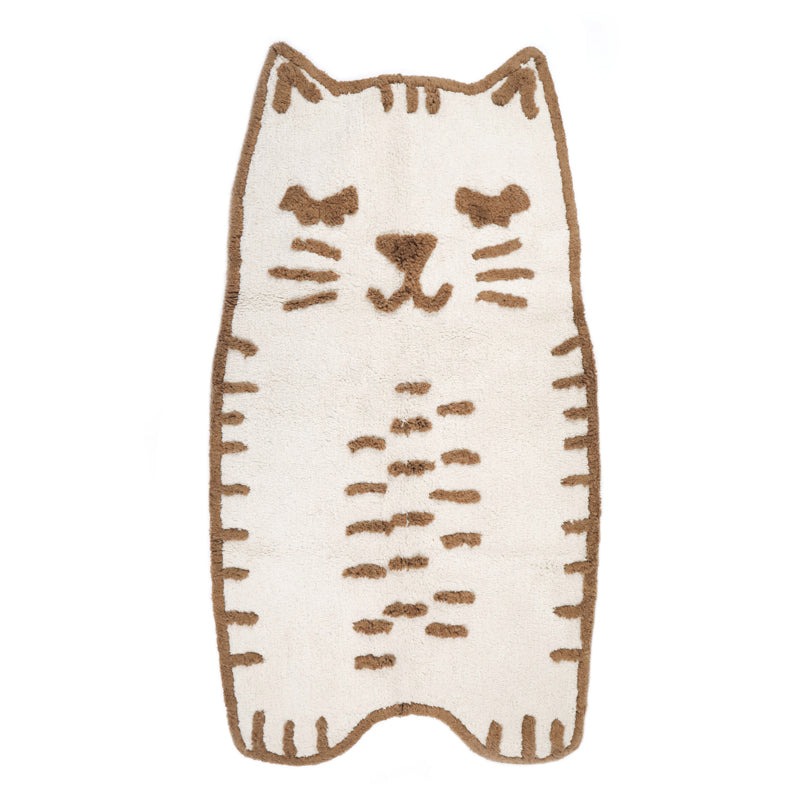 LITTLE CHARLIE Small Cat Children's Rug 65x120 cm