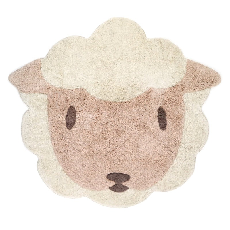 LOLHO Small Sheep Children's Rug 100x110cm