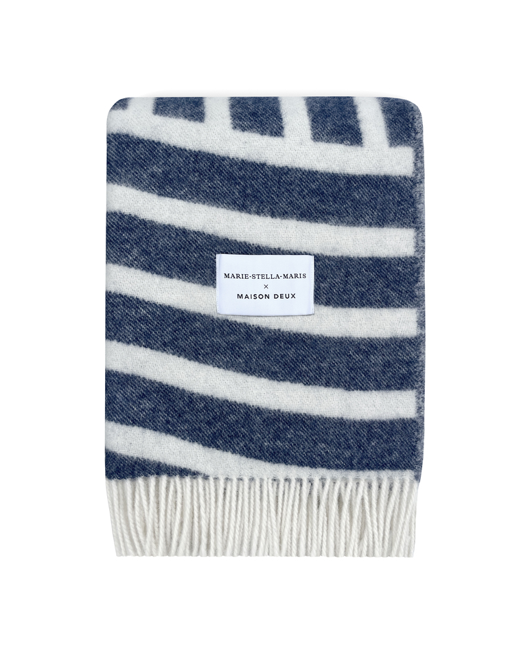 Maison Deux Waves Blanket
