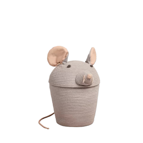 Lorena Canals RENATA THE RAT Basket Ø 25 x 30 cm