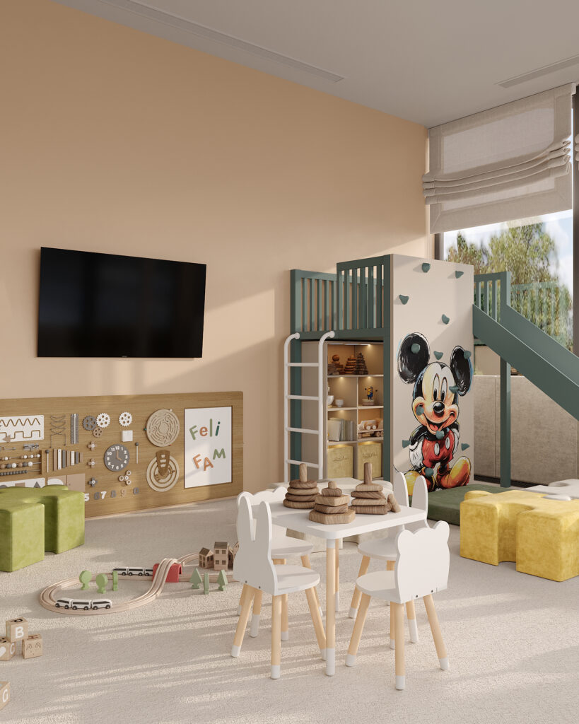 Children’s Room for the Veranda on the River Restaurant