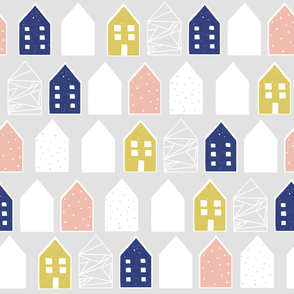 Kids Wallpaper Starry Sky Over City