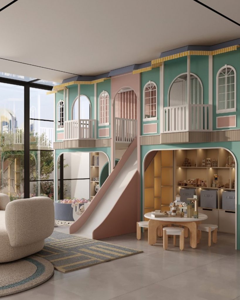 Playroom for a Children’s Center