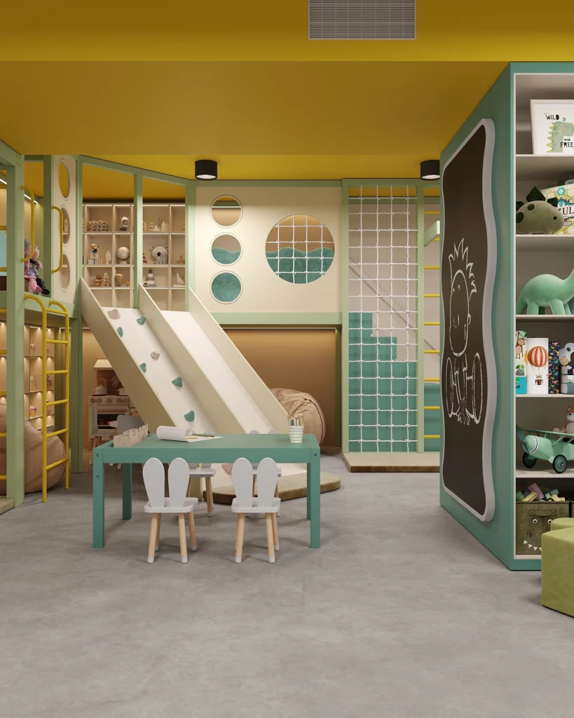 Playroom for a hotel