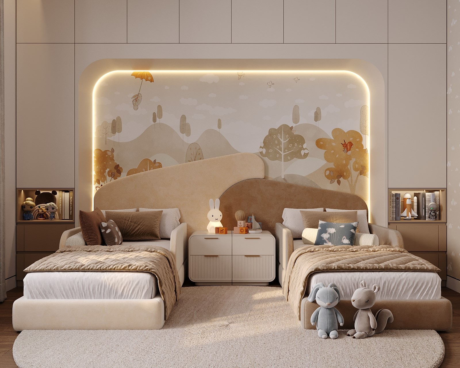 Kids’ bedrooms
