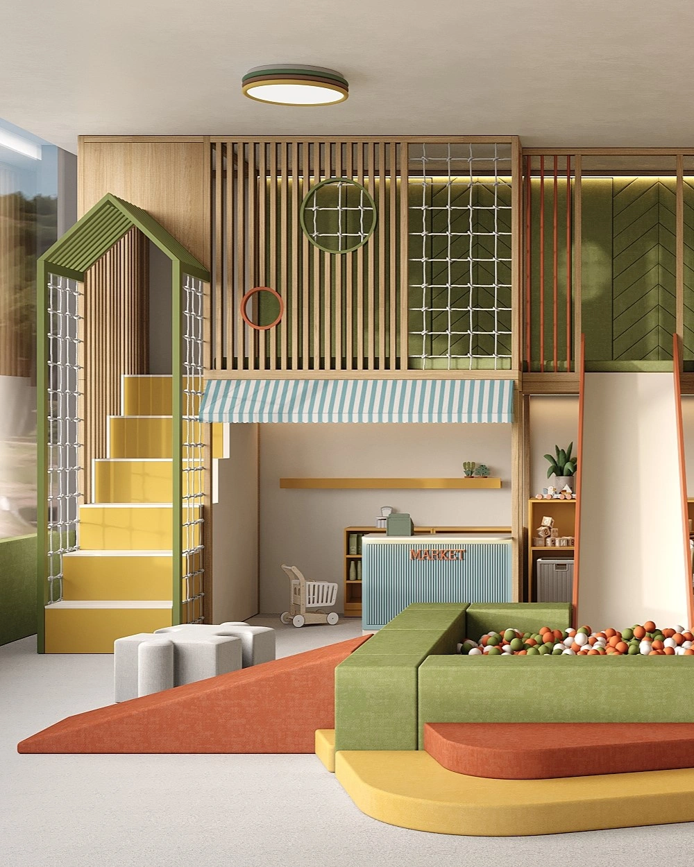 Playroom Interior Design Project 1267