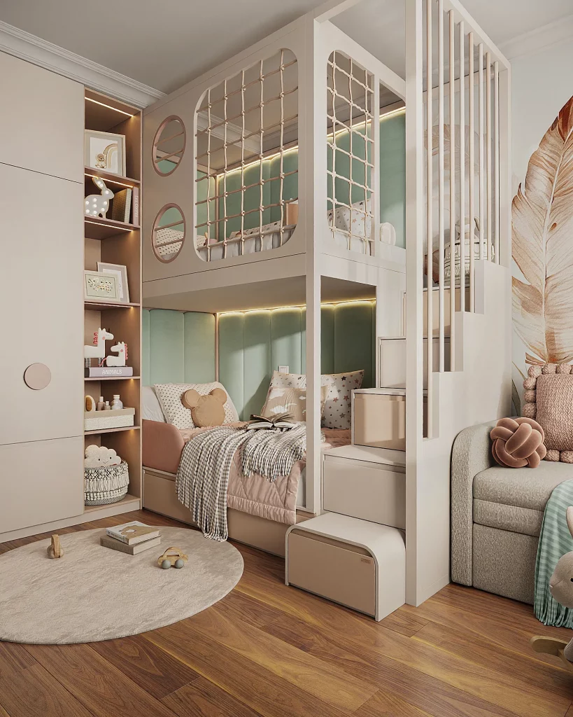 Designprojekt für das Kinderzimmer 1346
