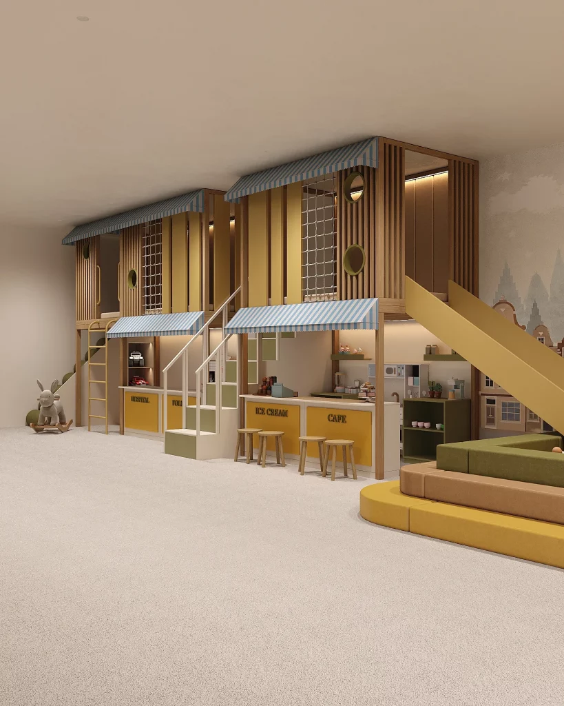 Projet d’aménagement intérieur d’une salle de jeux n° 1347
