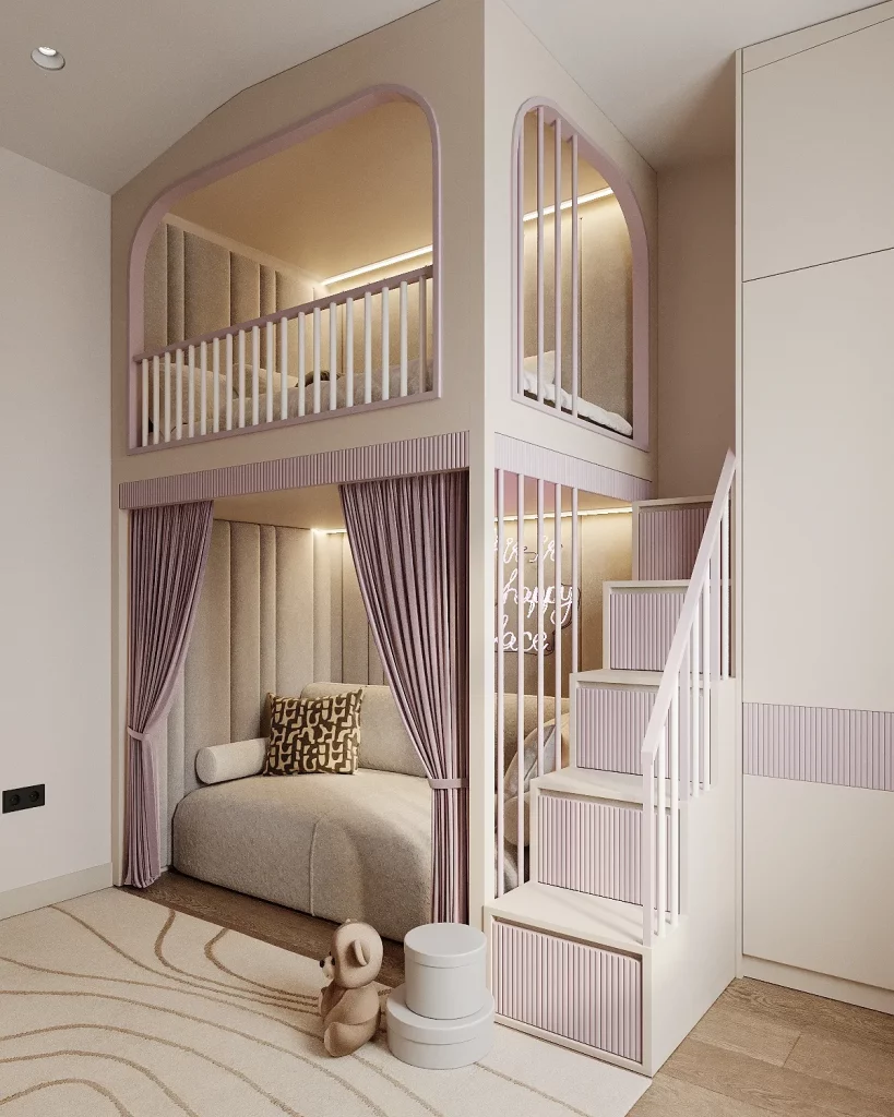 Proyecto de diseño de una habitación infantil 1353