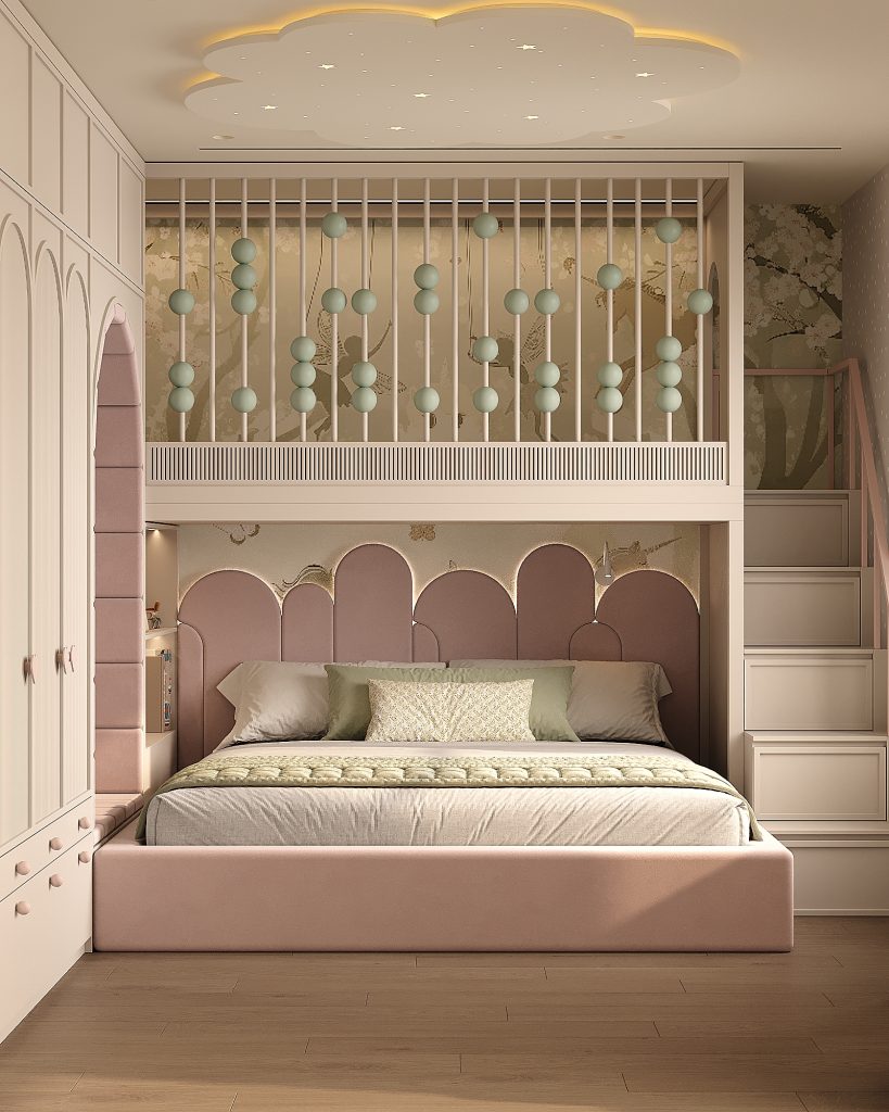 Proyecto de diseño de una habitación infantil 1355