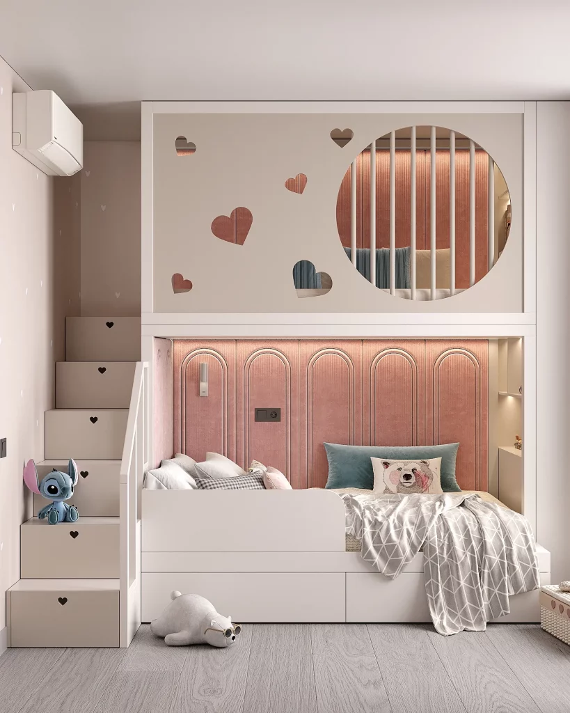 Proyecto de diseño de habitación infantil 1358