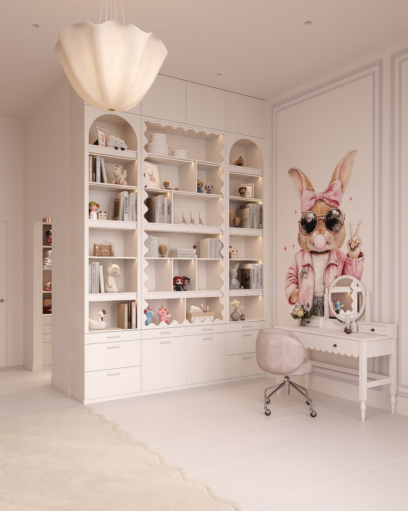 Projet d’aménagement d’une chambre d’enfant n° 1362