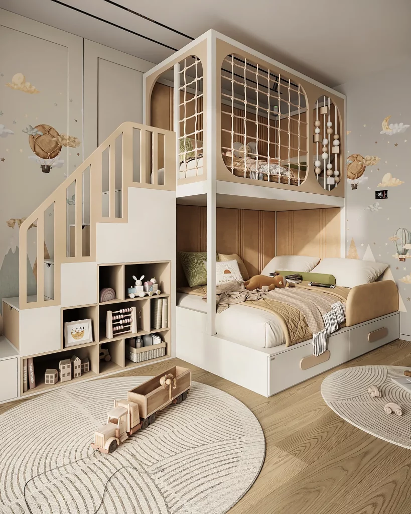 Proyecto de diseño de habitación infantil 1370