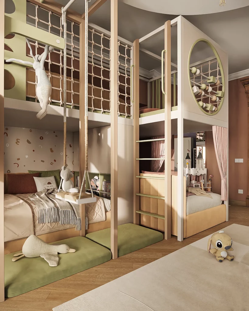 Projet d’aménagement d’une chambre d’enfant n° 1385