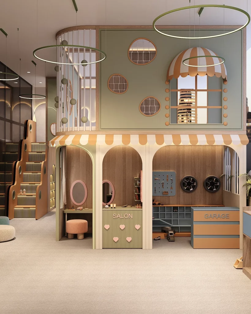 Playroom Interior Design Project 1388